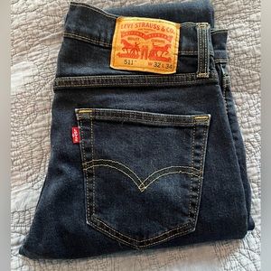 Levi’s men’s 511 jeans, 32/34 slim fit - new w/o tags